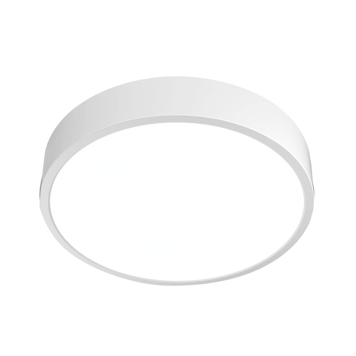 Plafon minimalistyczny biały 30cm LED 24W Botta Italux