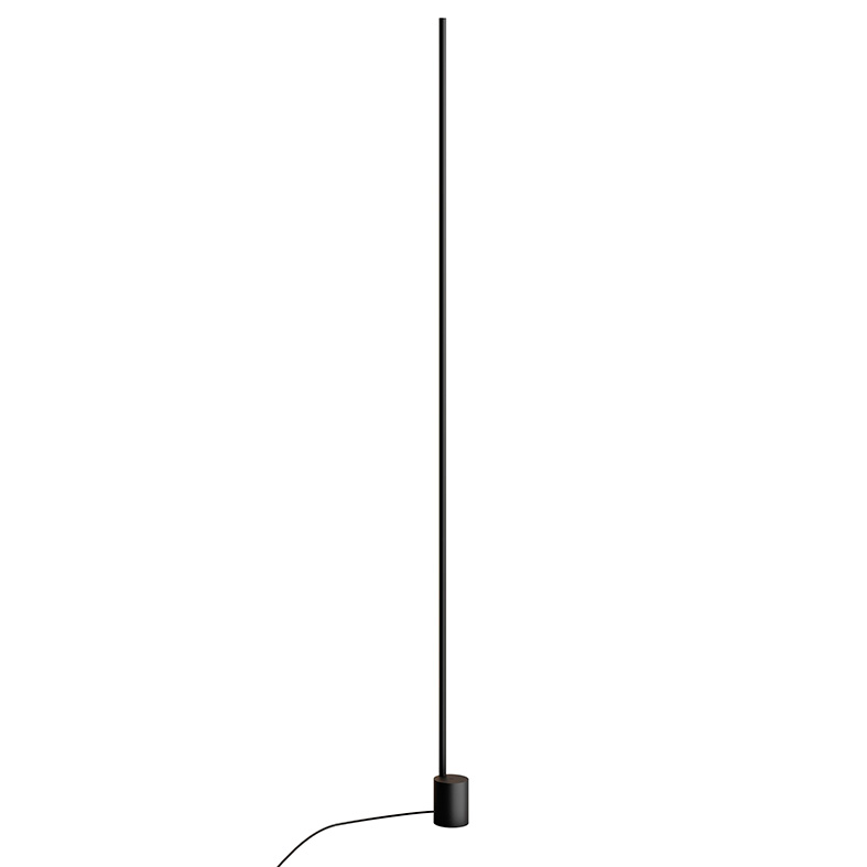 Lampa podłogowa LED Daisho 27W IP20 3000K CRI90 Czarna - Rossini Group - Designerska aluminiowa lampa podłogowa z rozproszonym i ściemnialnym światłem
