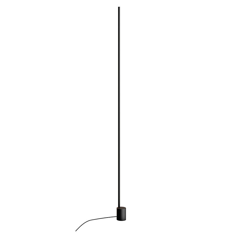 Lampa podłogowa LED Daisho 27W IP20 3000K CRI90 Czarna - Rossini Group - Designerska aluminiowa lampa podłogowa z rozproszonym i ściemnialnym światłem