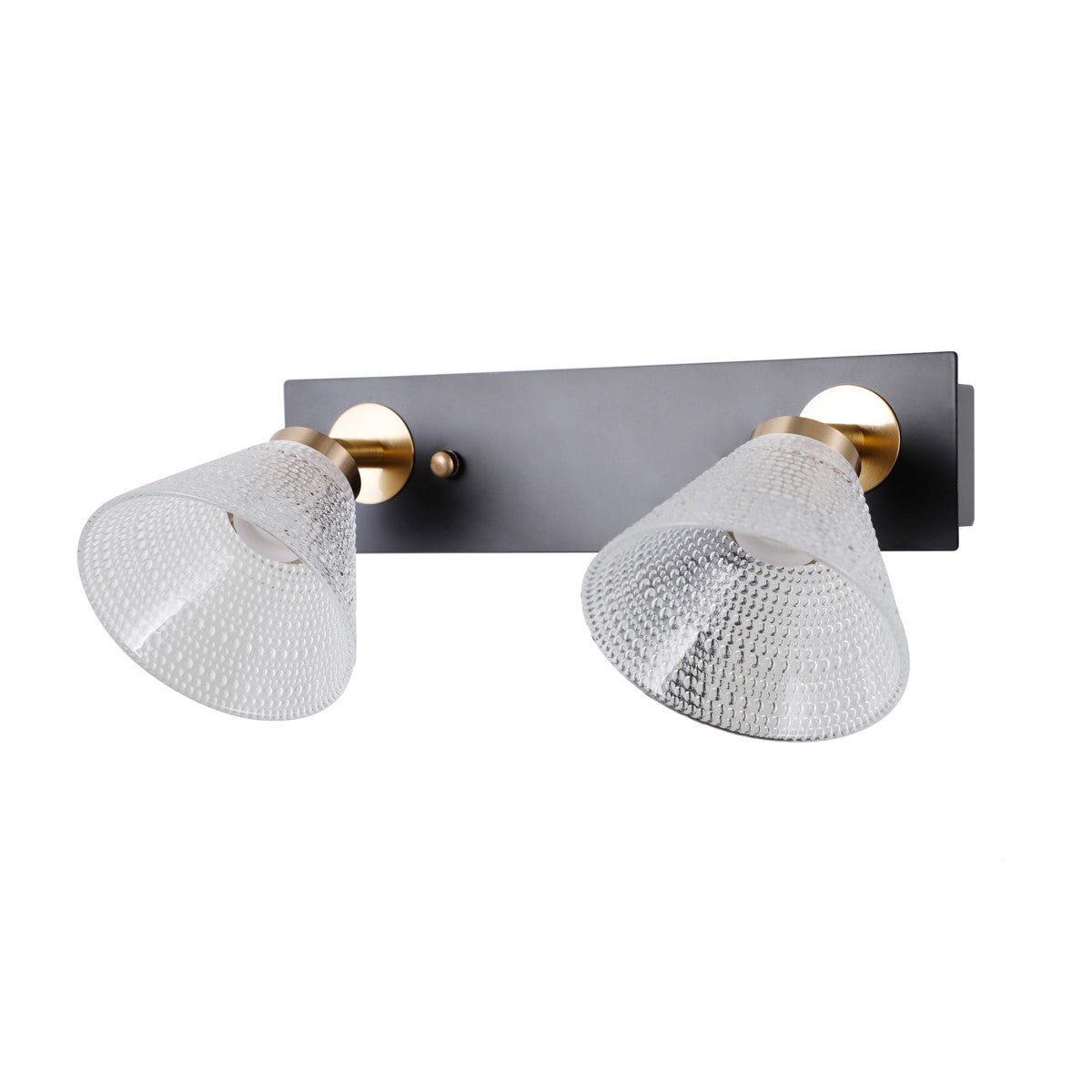 Kinkiet ORELLA LED 8W Ciepła biel 466lm czarny matowy wym: 13x31x18 cm IP20 Italux