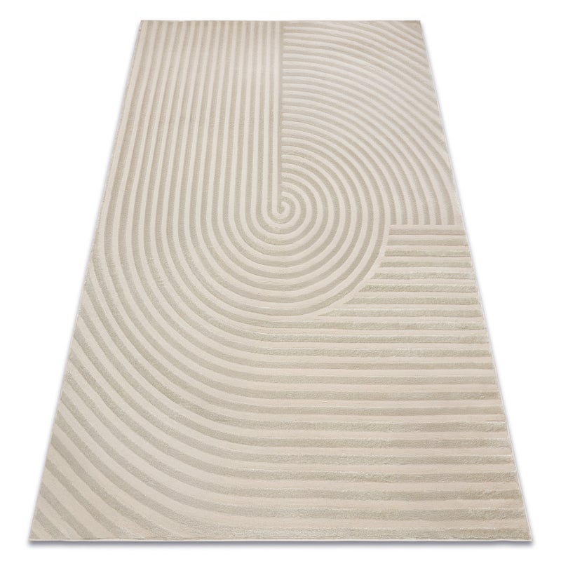 Dywan BALANCE 1921 taupe - Geometryczny, strukturalny, glamour 180x270 cm