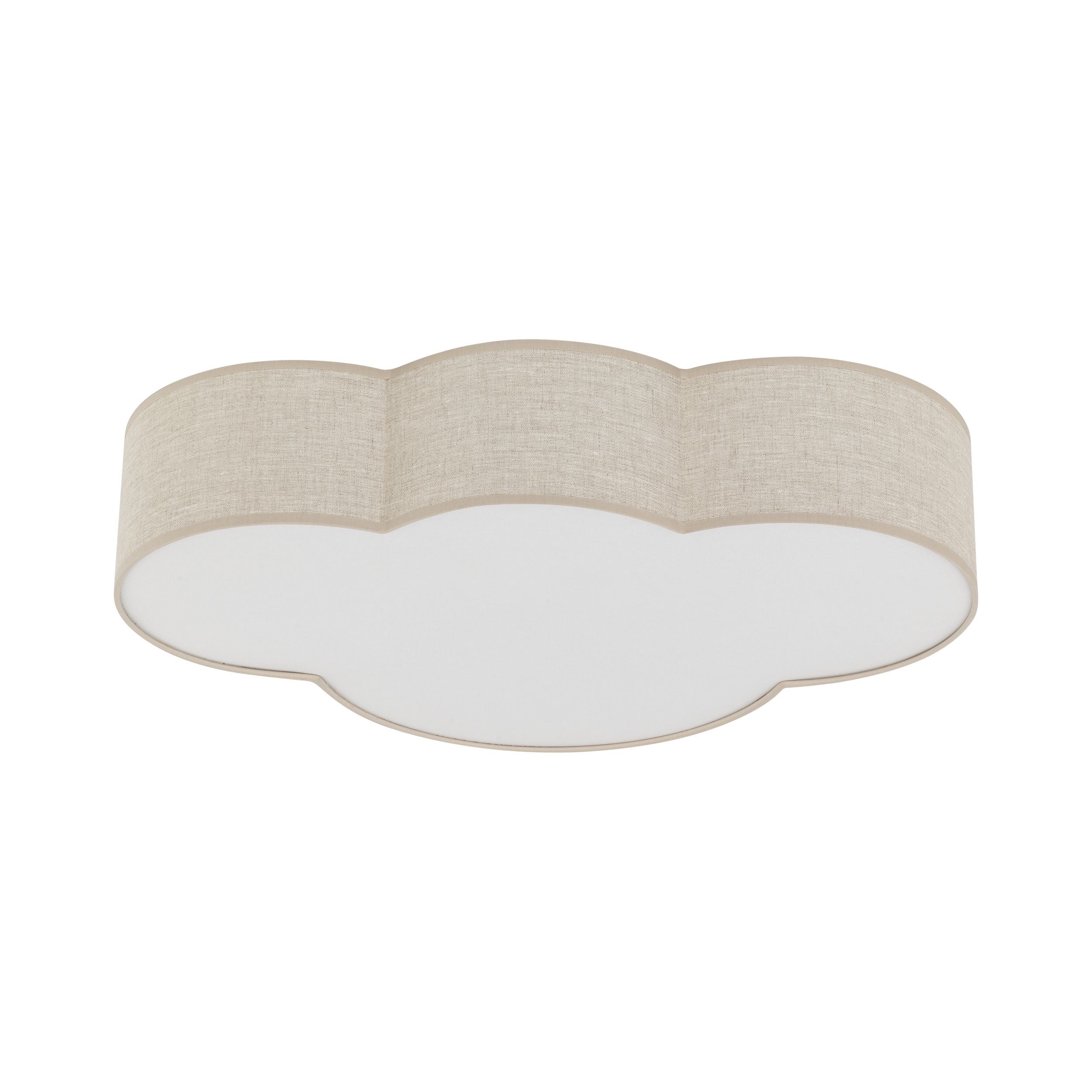 Dziecięcy Plafon Chmurka lniany Tk Lighting Cloud 4X E27