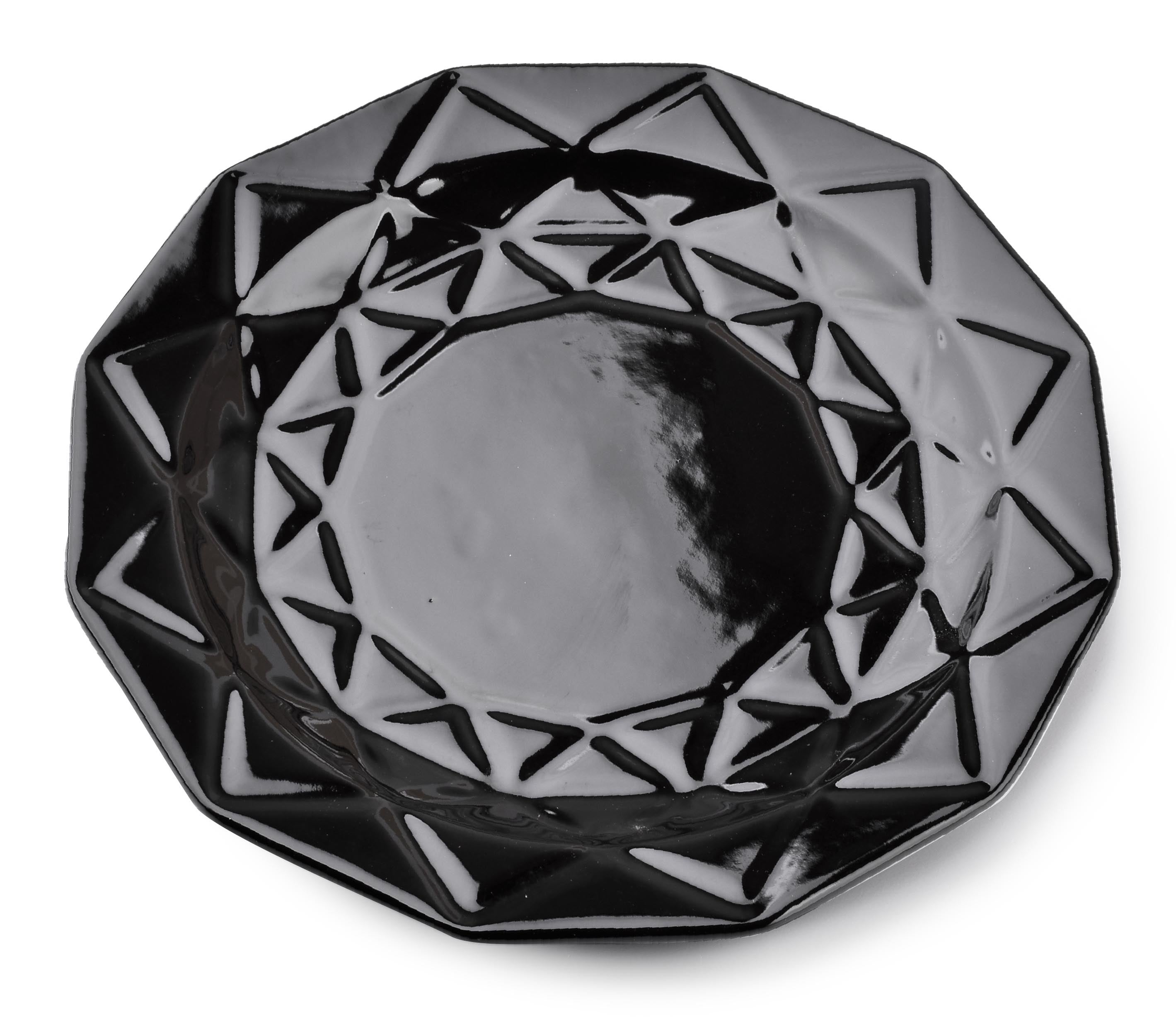 adel black talerz obiadowy 24cm