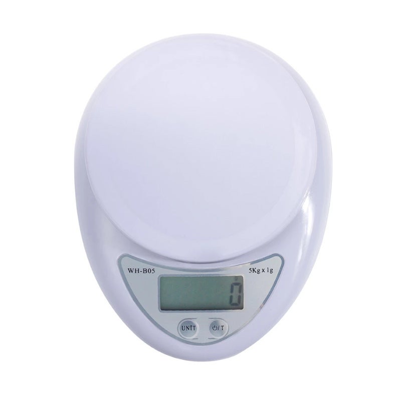 Wielofunkcyjna elektroniczna cyfrowa waga kuchenna, dokładność 5 kg/11 funtów, 1 g, z ekranem LCD, do ważenia żywności, kubków miarowych i opakowań