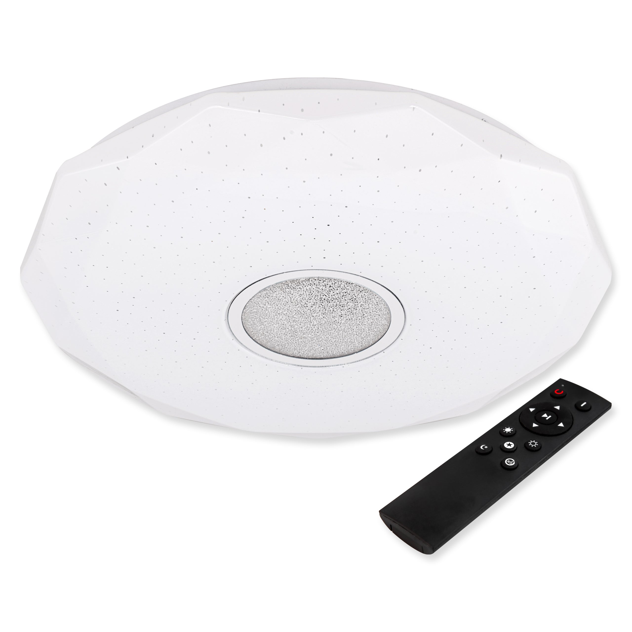 Plafon LED Diami 24W CCT 3000–6500K z pilotem IR 39cm lampa sufitowa okrągła MasterLED