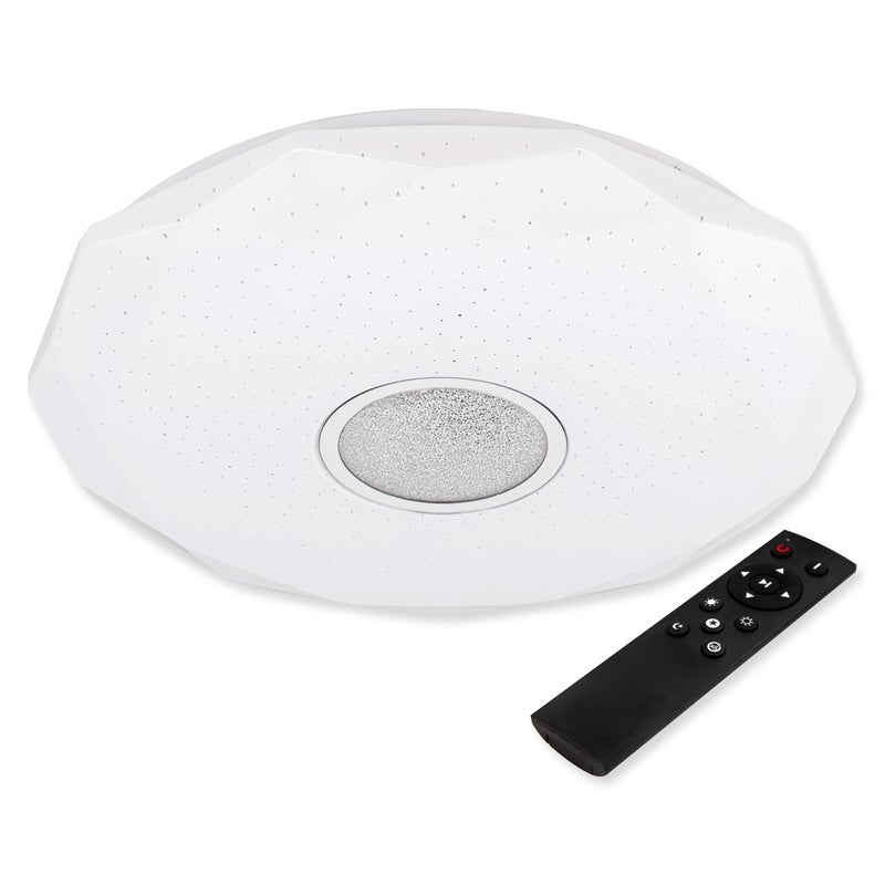Plafon LED Diami 24W CCT 3000–6500K z pilotem IR 39cm lampa sufitowa okrągła MasterLED