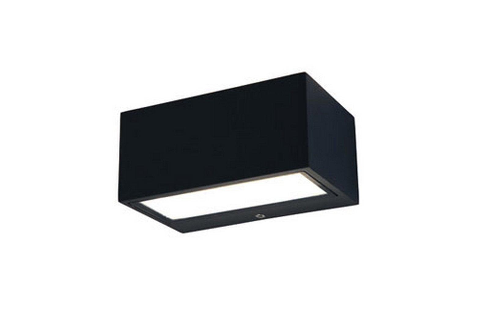 Kinkiet zewnętrzny LED GEMINI 8.8W aluminium czarna wym:6,5x14x8,9cm IP54 Lutec