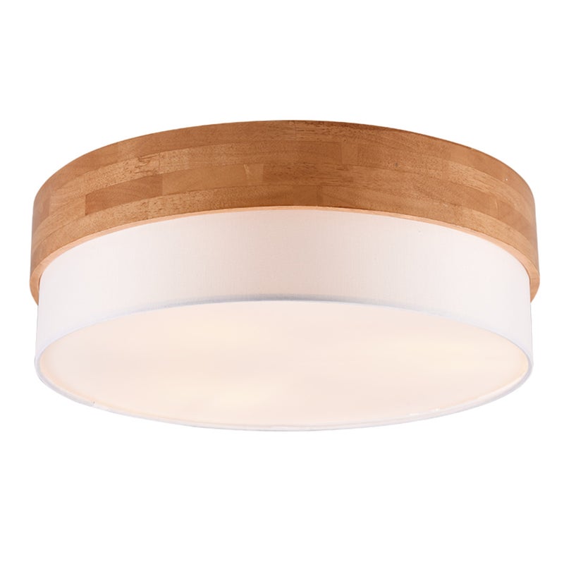 Plafon Seasons okrągły biały 3xE27x40W wym: 22 x 50 cm IP20 metal Trio