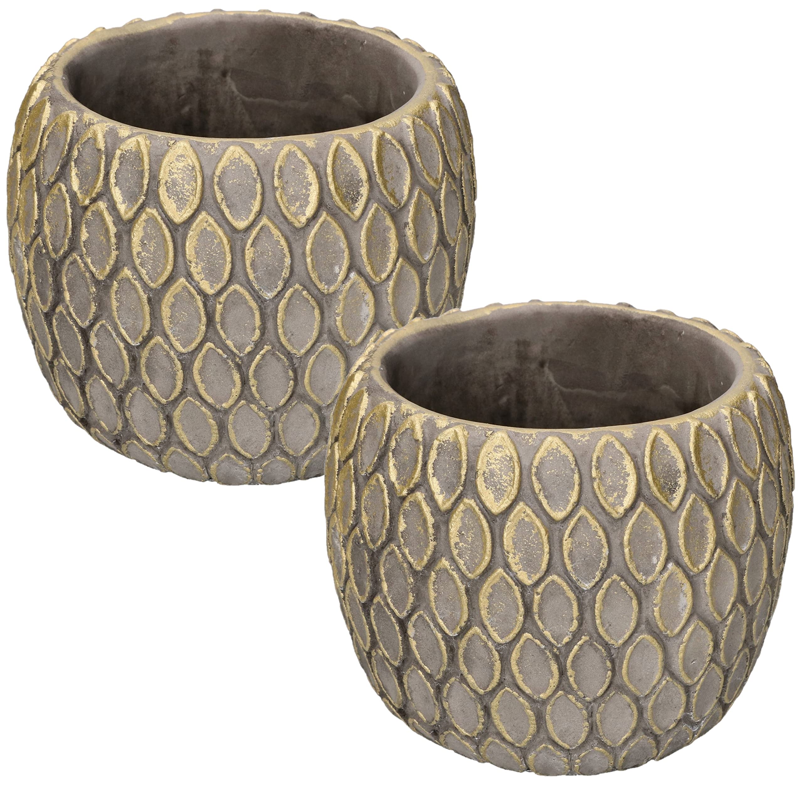 2x doniczka fi11 donica osłonka ceramiczna kwiaty - KOTARBAU