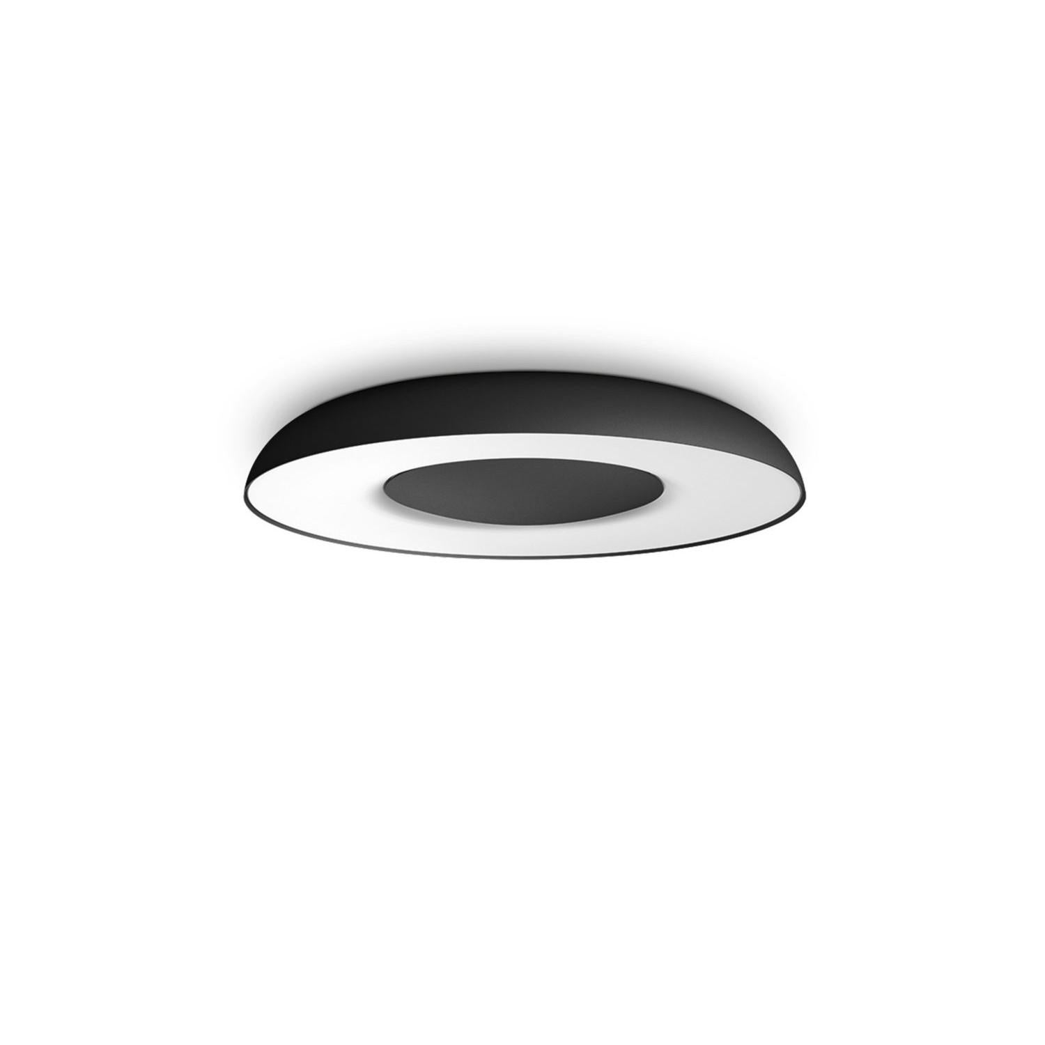 Plafon LED Lampa Sufitowa Natynkowa 22.5W 2500lm IP20 White Ambiance TW Czarna 39cm Inteligentna SMART Zigbee Bluetooth Still Philips HUE