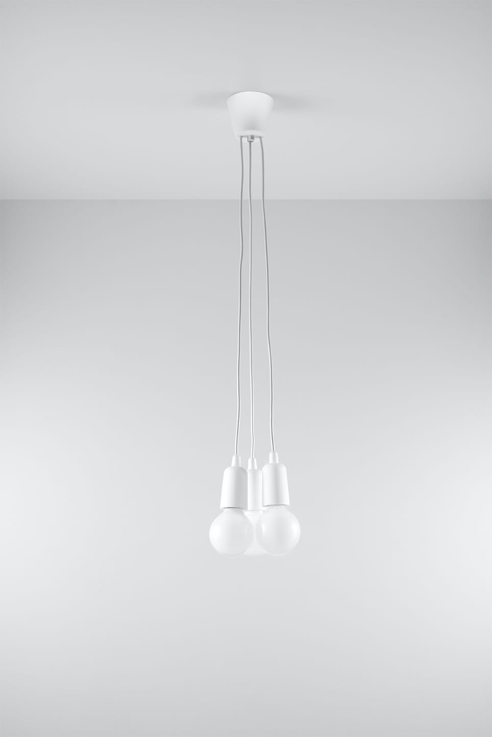 Żyrandol DIEGO 3 biały Sollux Lighting SL.0570