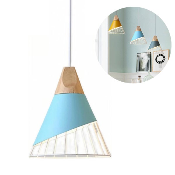 Lustre Design Industriel - Plafon Nowoczesny - Metalowa Klatka Vintage - Ø25cm - E27, brak żarówki w zestawie - Idealny do Salonu i Sypialni