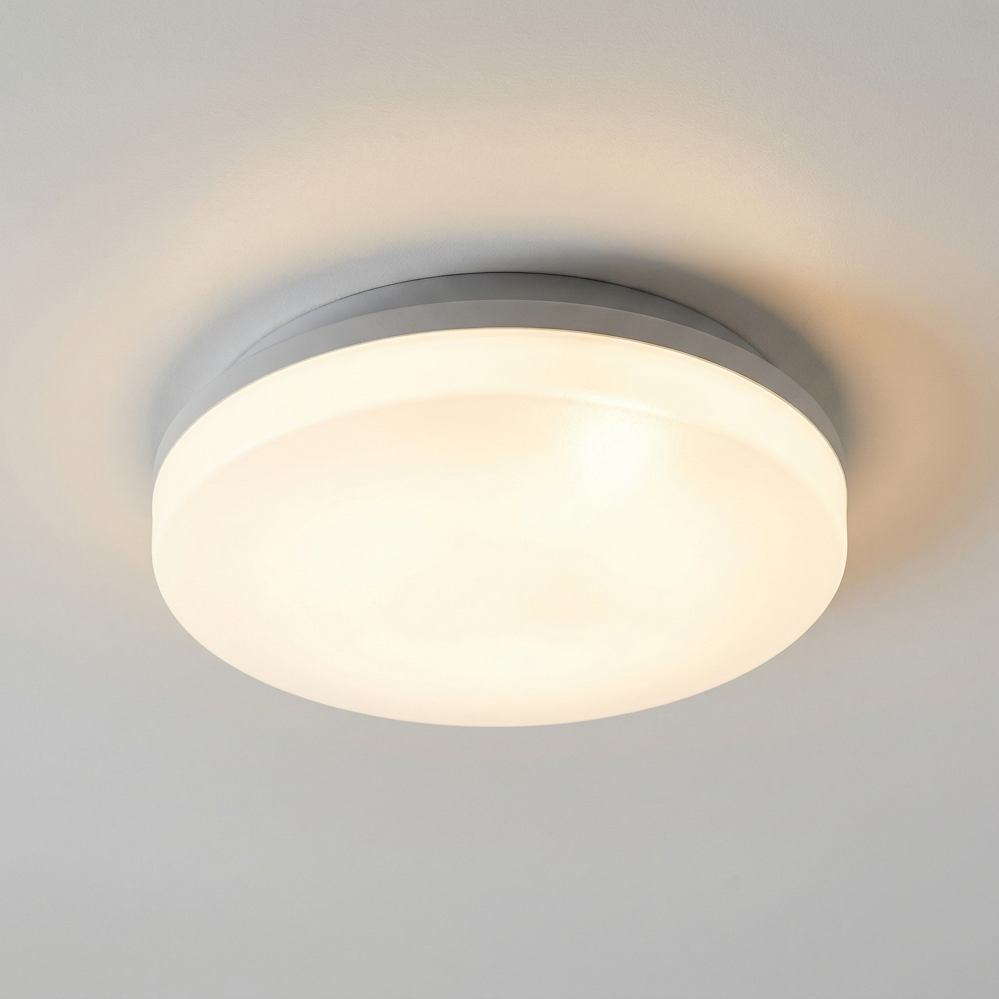 Lampa sufitowa zewnętrzna Zenon LED 24W Odcienie bieli 2400lm biała wym:5,1x28x28cm IP54 Rabalux