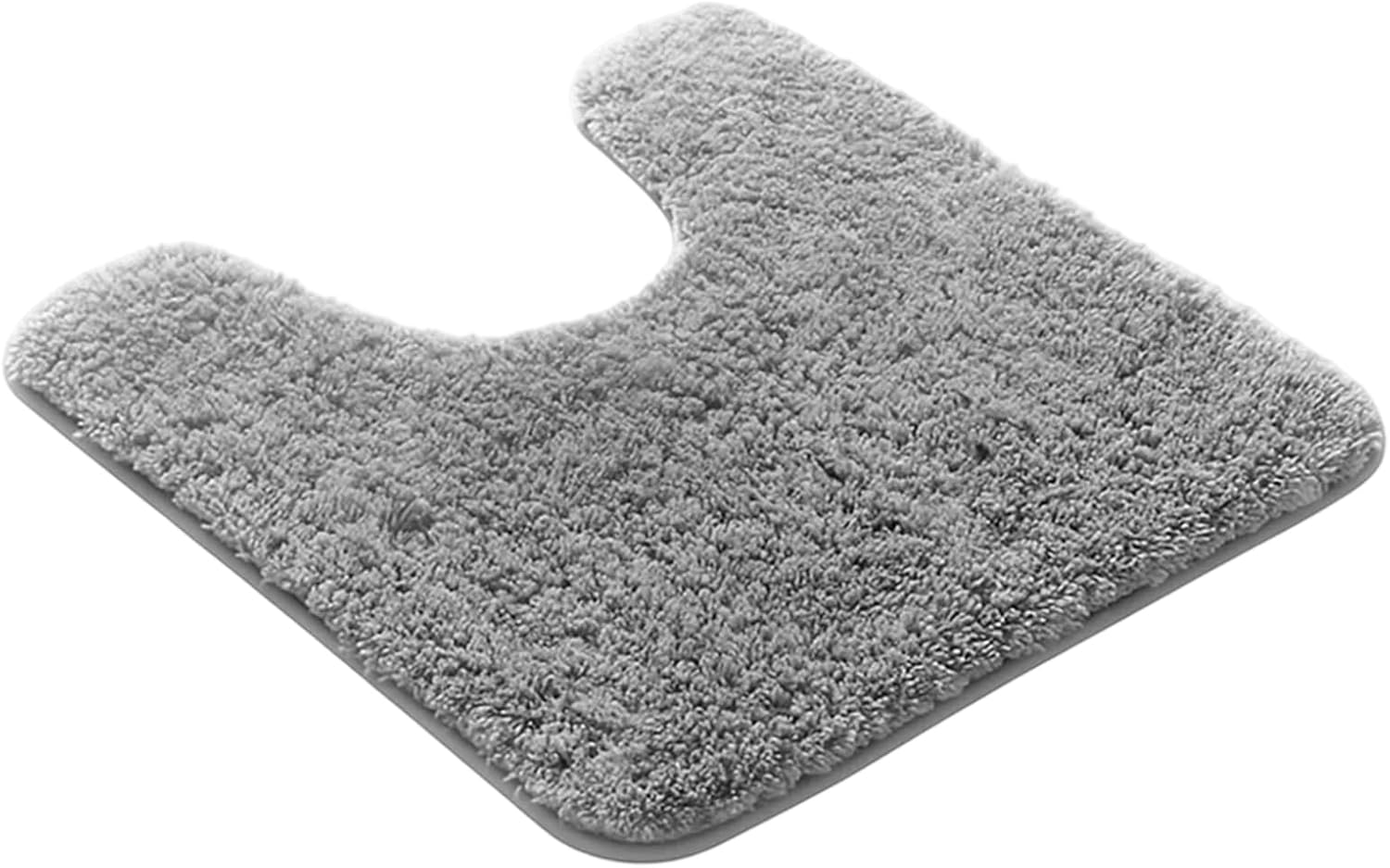 40*50 cm Szara mata na deskę sedesową (1 sztuka), antypoślizgowa, miękka i chłonna, idealna do codziennego użytku i szybko schnąca.