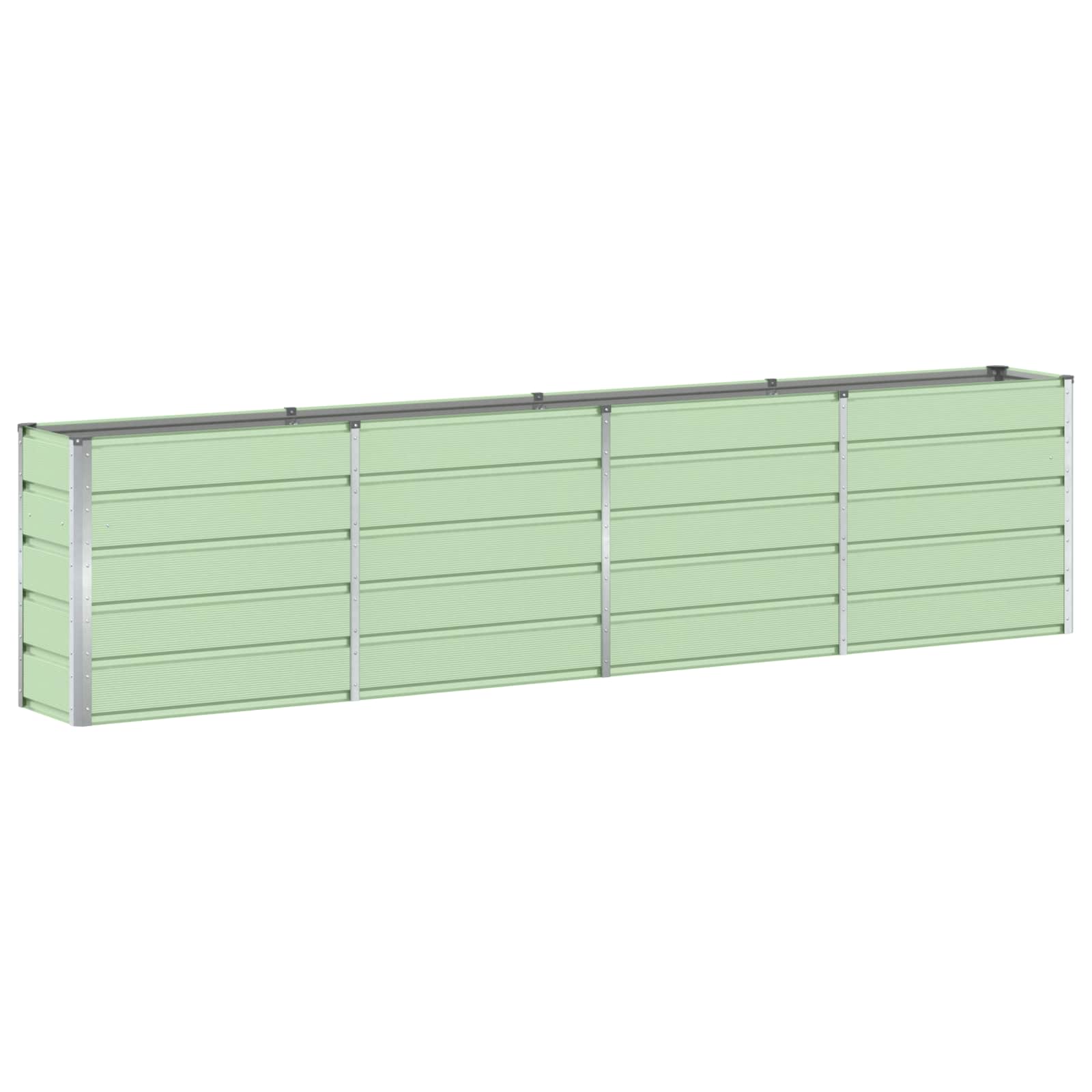 Donica Zielony 320 x 40 x 75 cm Stal
