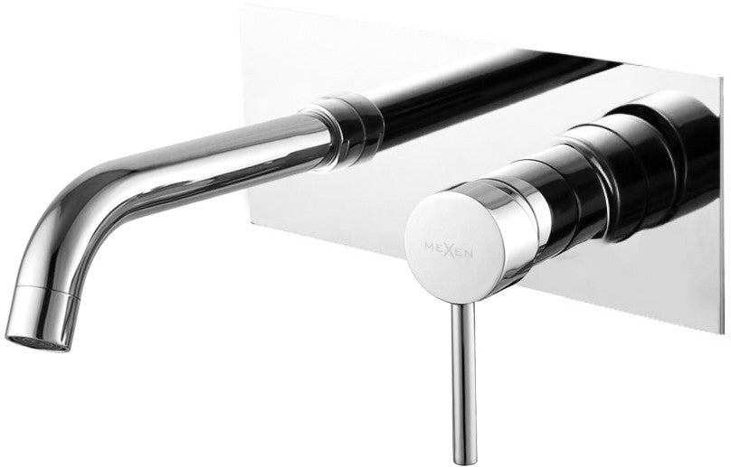 Mexen Alma bateria umywalkowa podtynkowa, chrom - 75115-00