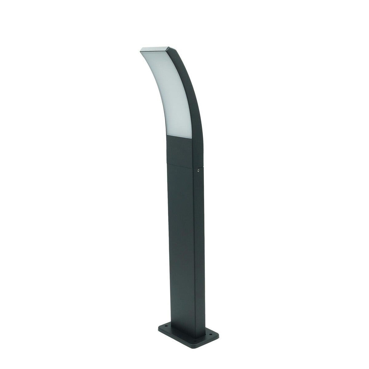 Lampa ogrodowa stojąca Antila czarna LED 10W 4000K 1000lm IP54 wym: 60 x 8 x 3 cm aluminium IdeaLED