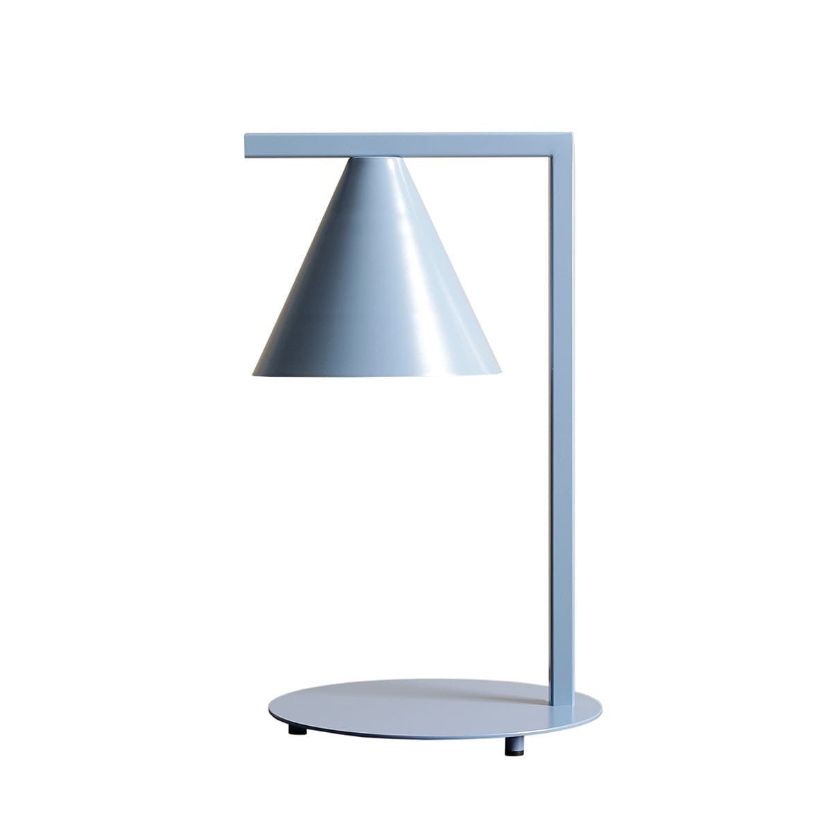 Lampa stołowa niebieska z podstawką Aldex FORM 1108B16