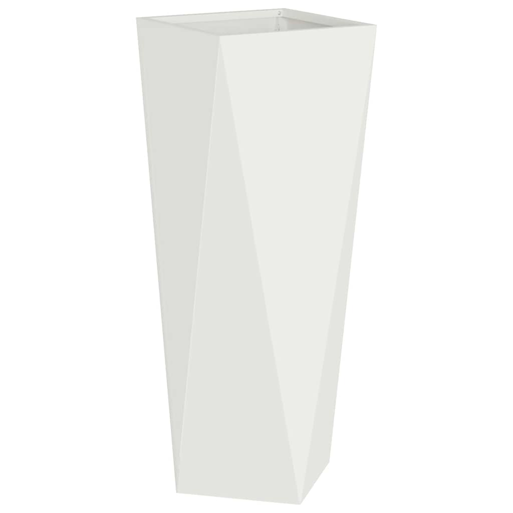Donica Biały 30 x 30 x 75 cm Stal