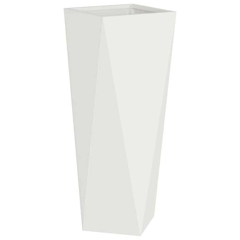Donica Biały 30 x 30 x 75 cm Stal