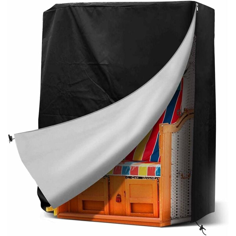 Pokrowiec ochronny na fotel plażowy, ochrona przed promieniowaniem UV, pokrowiec na fotel ogrodowy 130x100x170cm