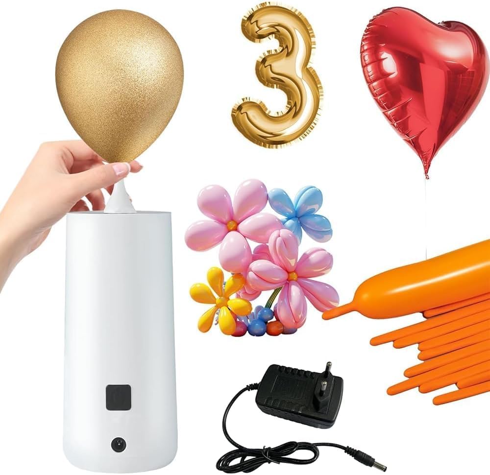 Elektryczna pompka do balonów w kształcie zwierząt, Elektryczna pompka do magicznych balonów modelarskich, Pompka do balonów, Bobo Ball, Ball