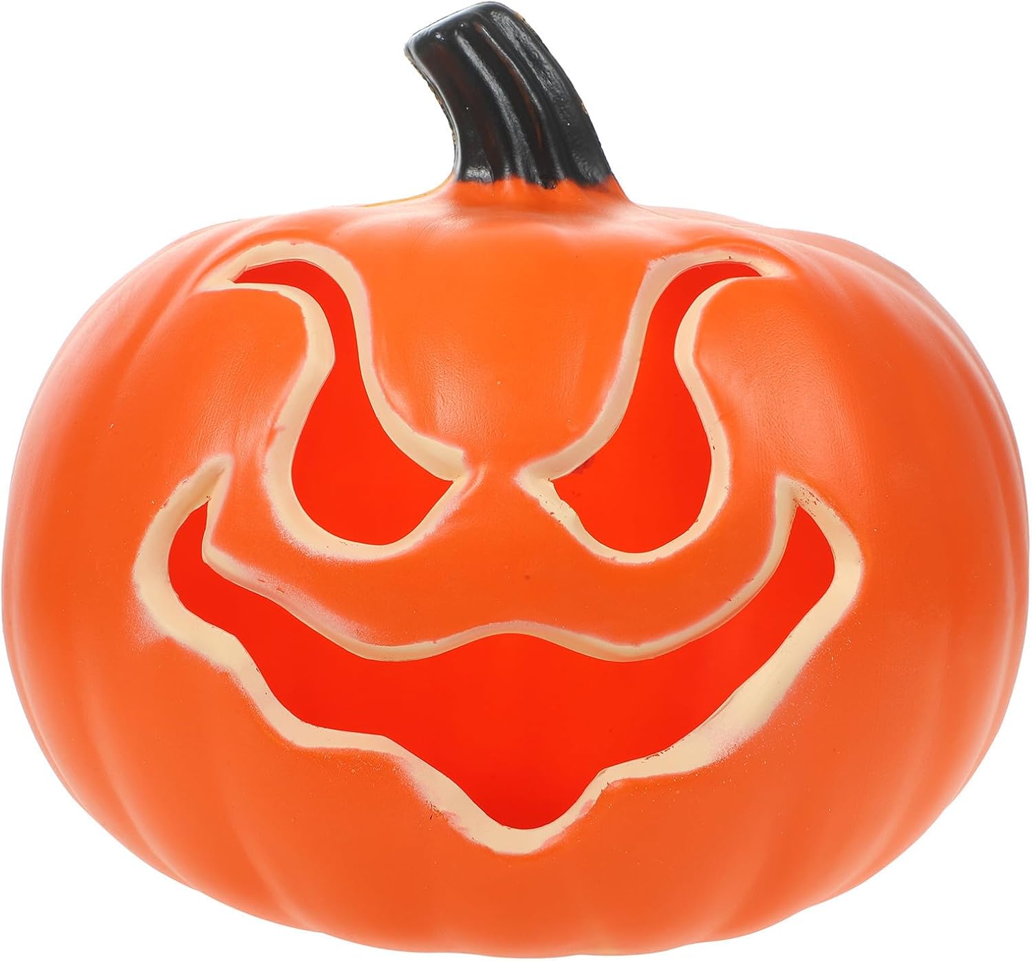 Dekoracyjna pomarańczowa lampa dyniowa na Halloween, idealna do wnętrz i na zewnątrz, tworząca świąteczną atmosferę – oryginalna dekoracja świetlna n