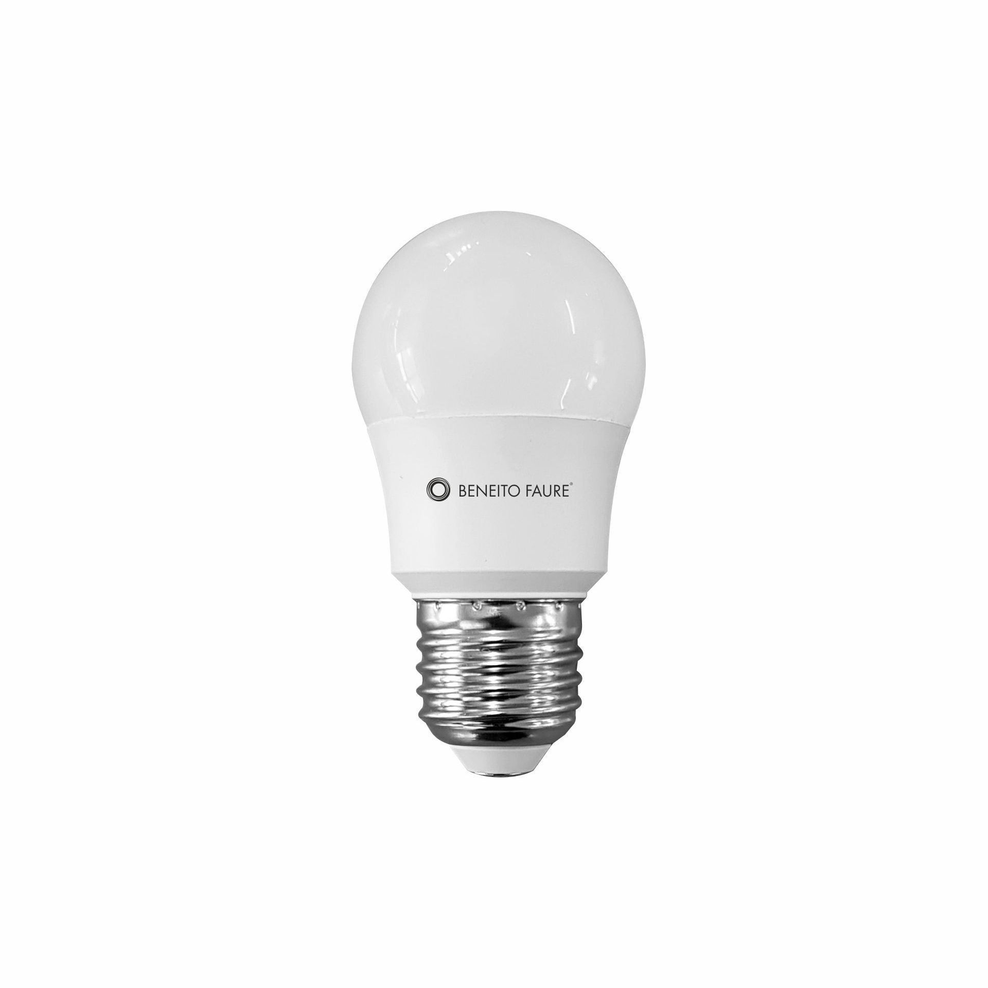 Żarówka LED sferyczna 7W z gniazdem E27, retrofit, 360 stopni, 2700K, ciepłe światło, 700lm, ściemnialna, triak, IP20 - Beneito & Faure