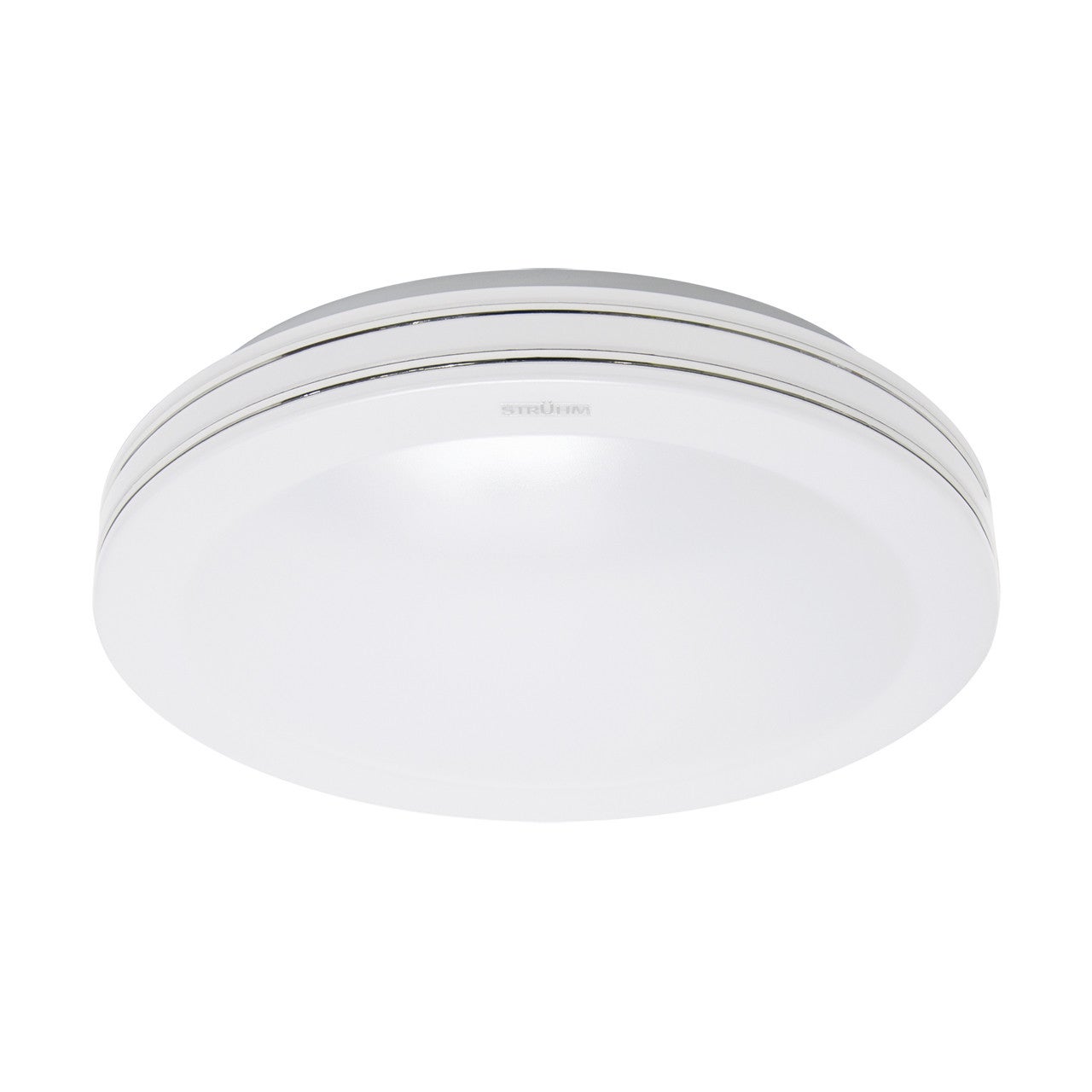Plafon Soleo okrągły biały LED 24W 4100K 2280lm wym: 10,5 x 40 cm IP44 tworzywo sztuczne Struhm