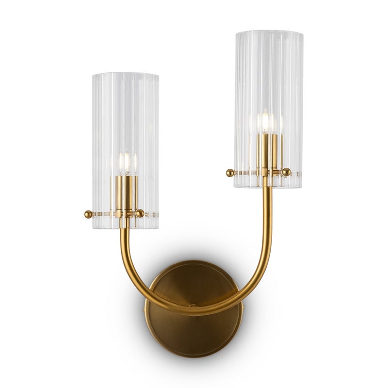 Lampa ścienna glamour kryształ Arco Maytoni MOD223WL-02BS