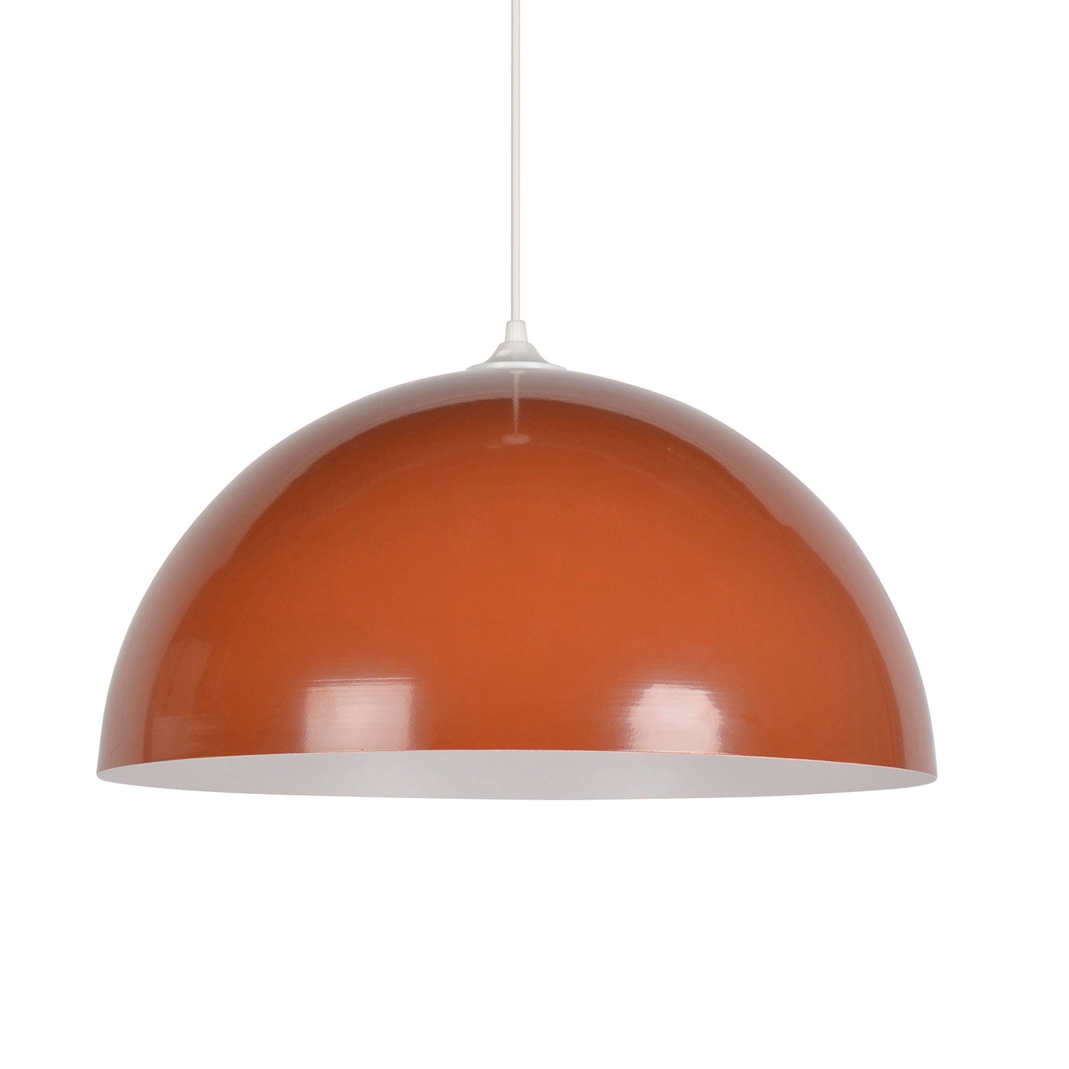 Karmelowa metalowa lampa wisząca Corep ICONE D45cm.