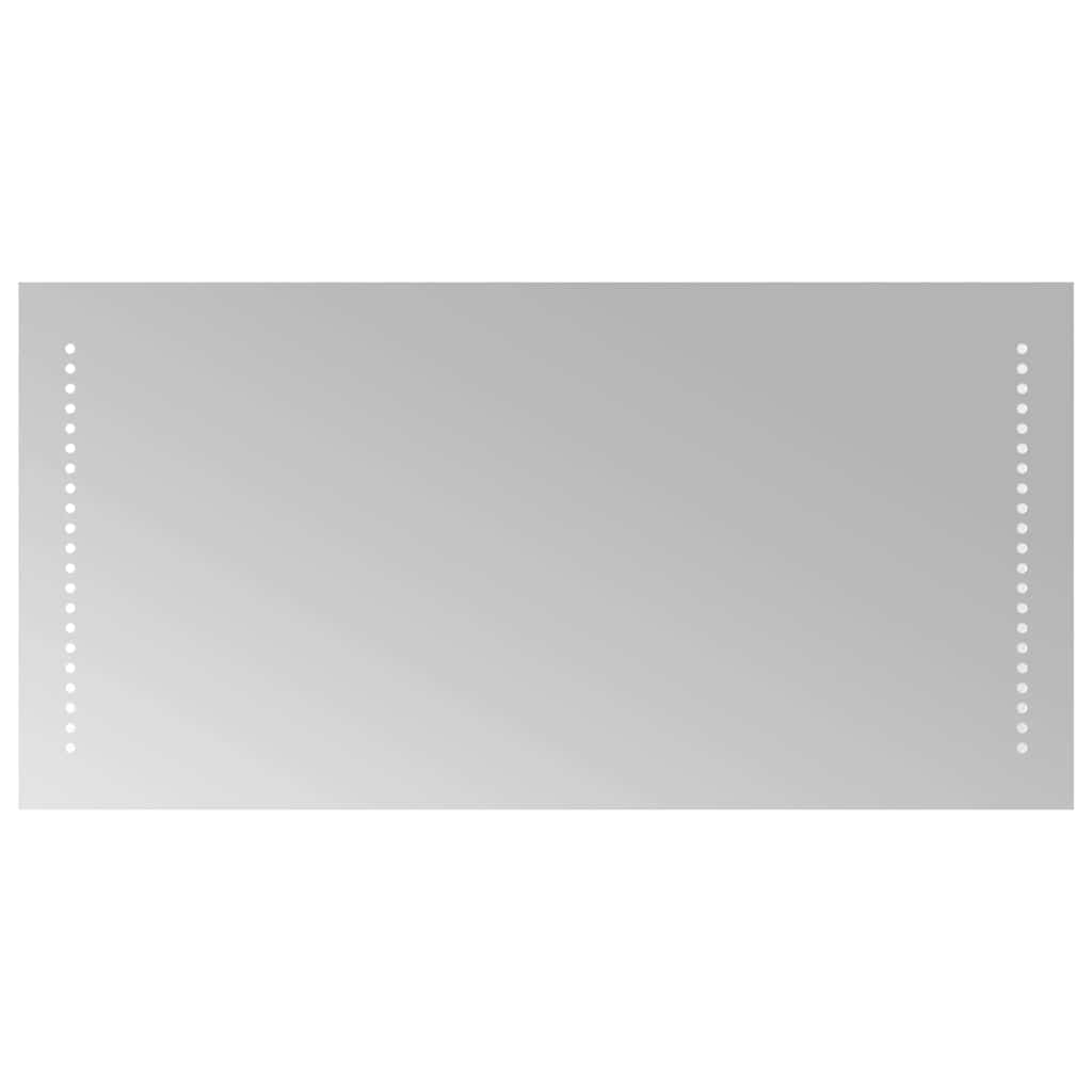 Lustro Łazienkowe Ścienne 80x40 cm z LED 5 V IP65
