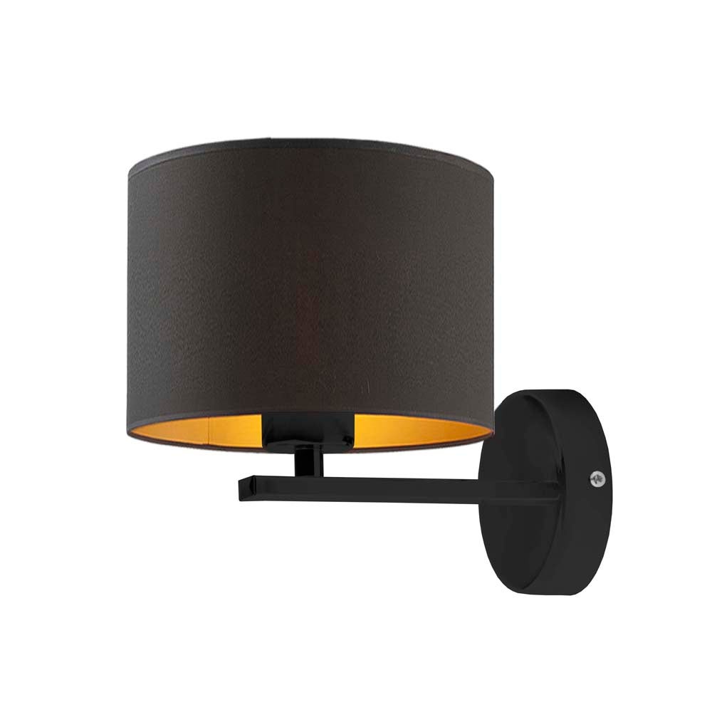 Kinkiet lampa ścienna lampa na ścianę z abażurem walec SIMPLE