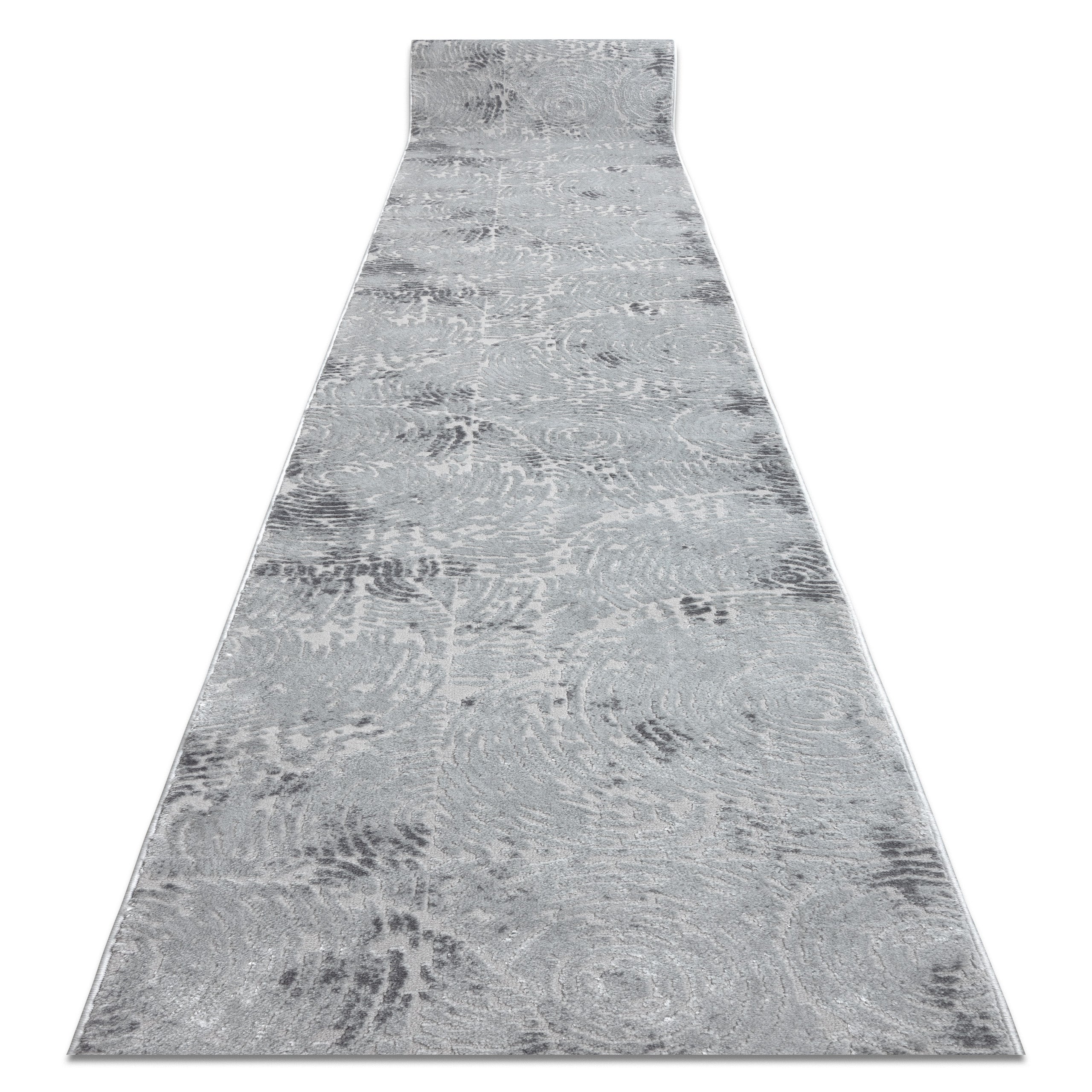 Chodnik Strukturalny MEFE 8725 dwa poziomy runa szary 150 cm 150x310 cm