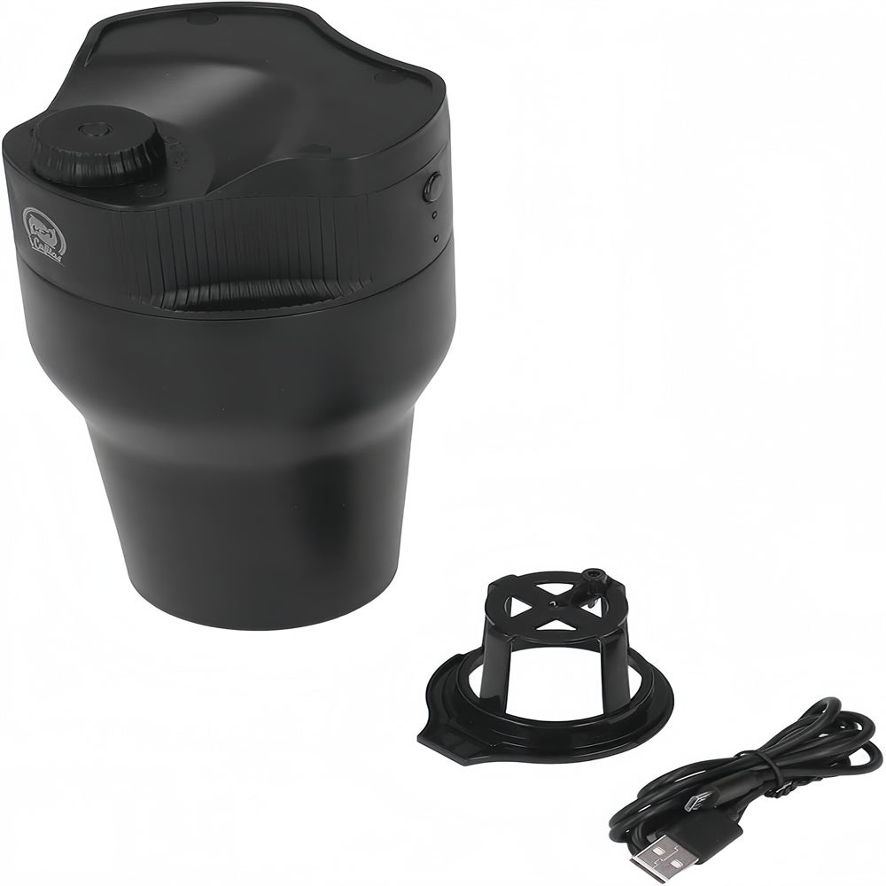 Przenośny ekspres do kawy ładowany przez USB do biwakowania i wędrówek, pojemność 500 ml,