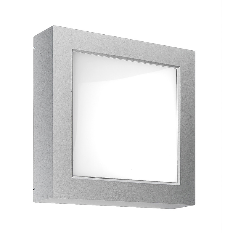 ENTER – Lampa ścienna/sufitowa LED 23 W, biała 4000 K, IP65 – kwadratowe oświetlenie zewnętrzne o wysokiej odporności na warunki atmosferyczne
