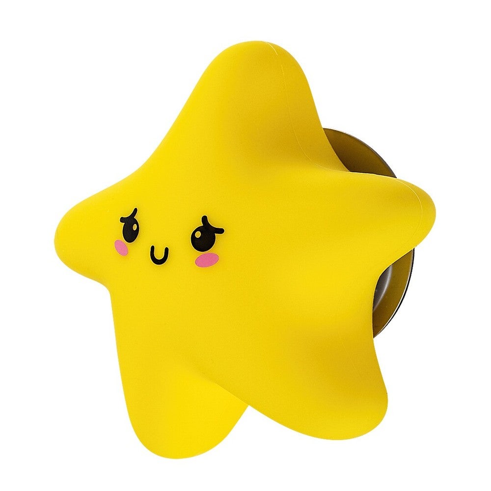 Lampa stołowa LED gwiazdka Dreamies żółta 2.7W biała ciepła 40lm silikon wym:8,5x9x5,2cm IP20 Rabalux
