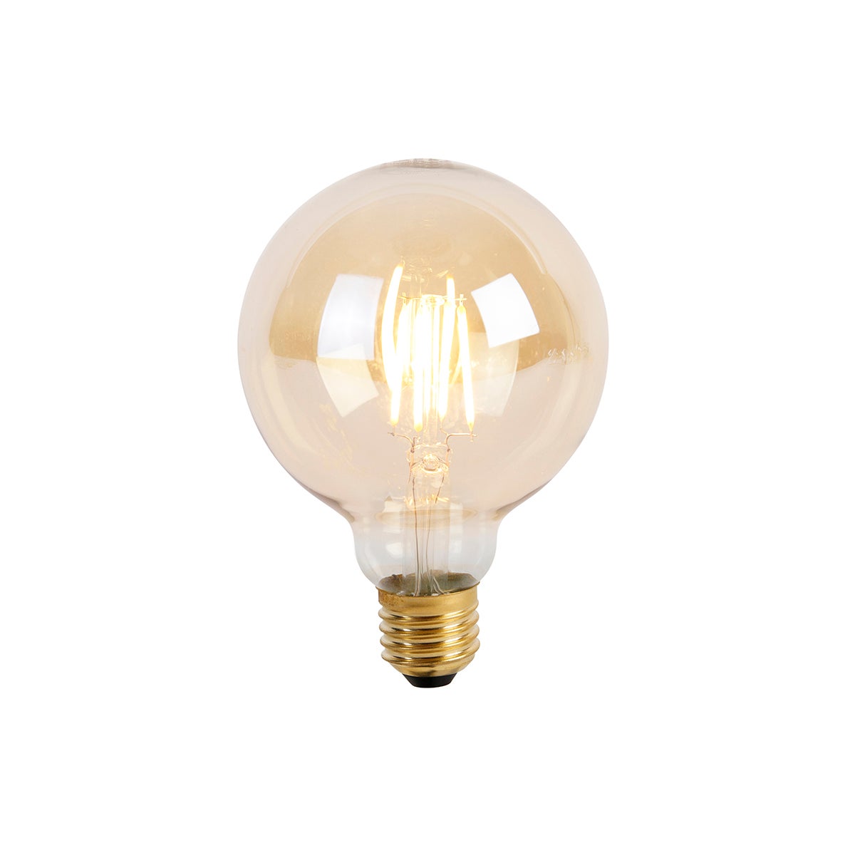 Żarówka LED E27 3-stopniowo ściemniana G95 Goldline 5W 530lm 2200K