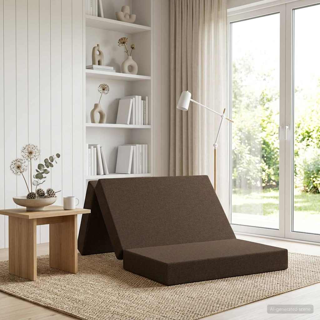 Składana Sofa Łóżko 100 x 67 x 45 cm Ciemnoszary vidaXL