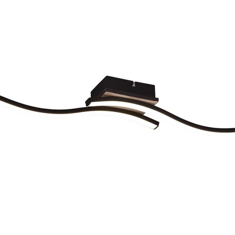 Lampa wisząca ROUTE LED 5W Ciepła biel 500 lm brązowo-czarna wym: 8 x 56 x 9 cm RL