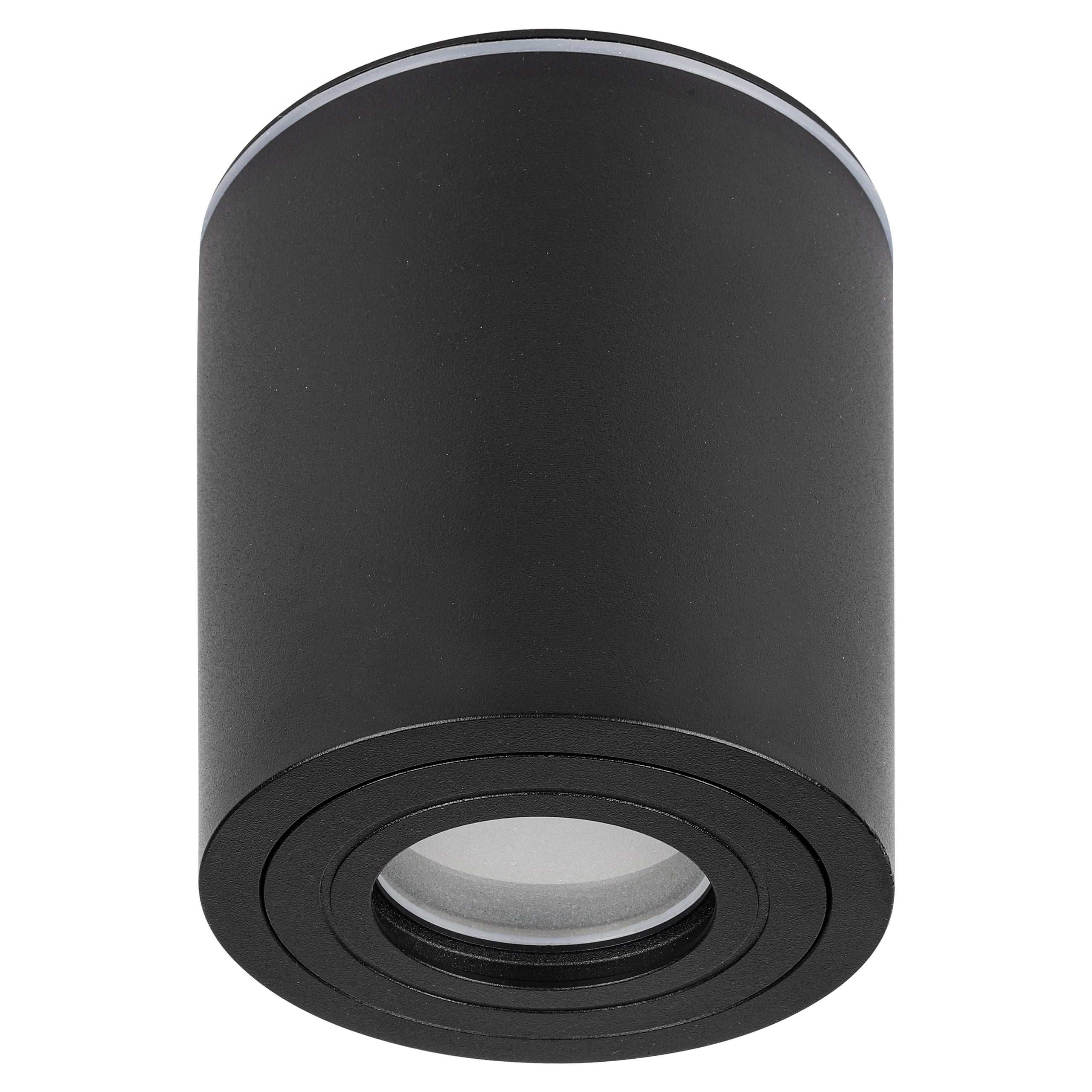 Oprawa sufitowa natynkowa GU10 LED 90x95mm spot lampa tuba czarna MasterLED