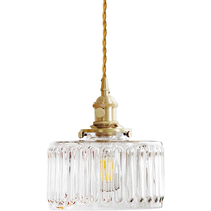 Lampa wisząca w stylu vintage w stylu industrialnym z zielonego szkła, mosiężne gniazdo E27 z włącznikiem, lampa wisząca z regulacją wysokości