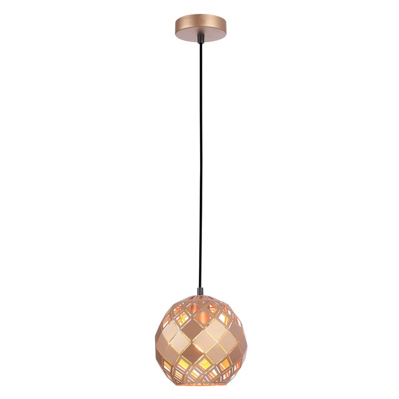 Lampa sufitowa wisząca Paulela złota 1xE27x40W nowoczesna wym: 92,5 x 20 x 20 cm metal Italux