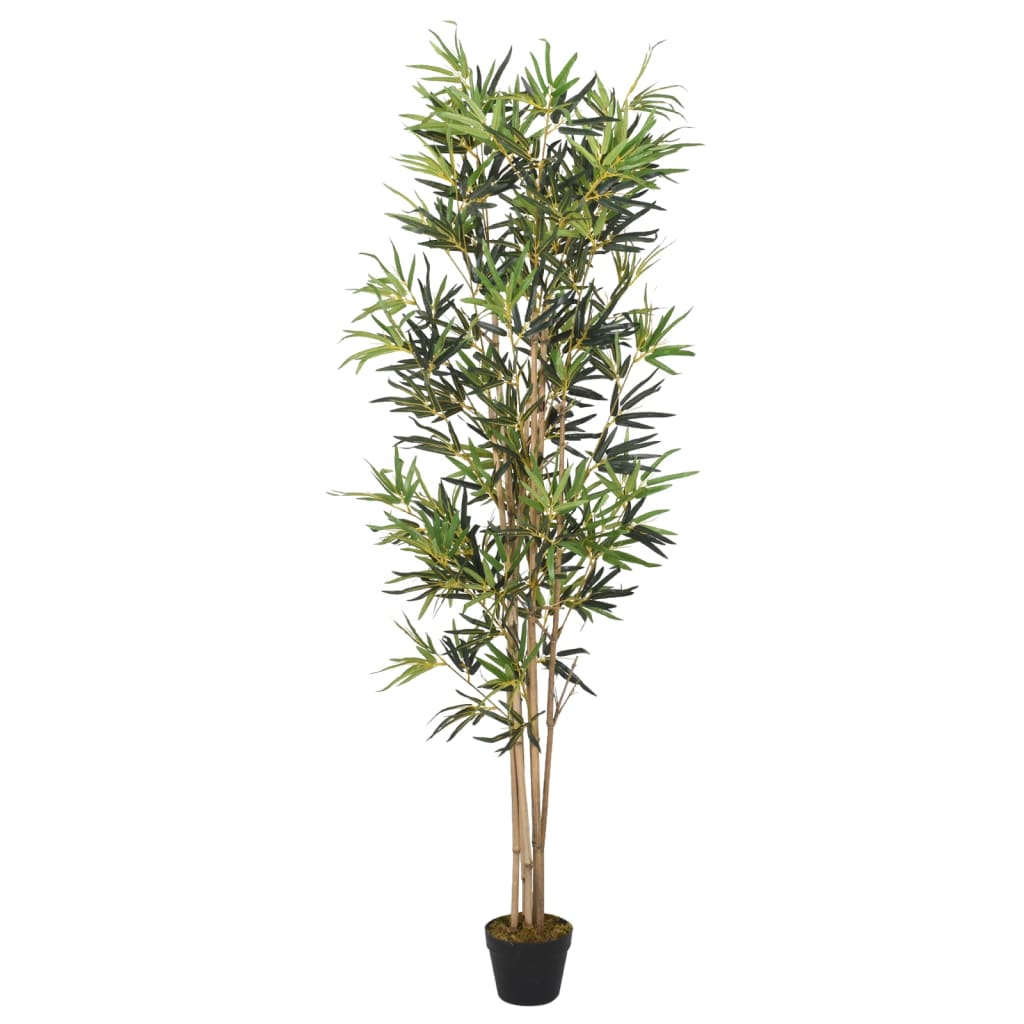 Sztuczny bambus, 552 liście, 120 cm, zielony vidaXL