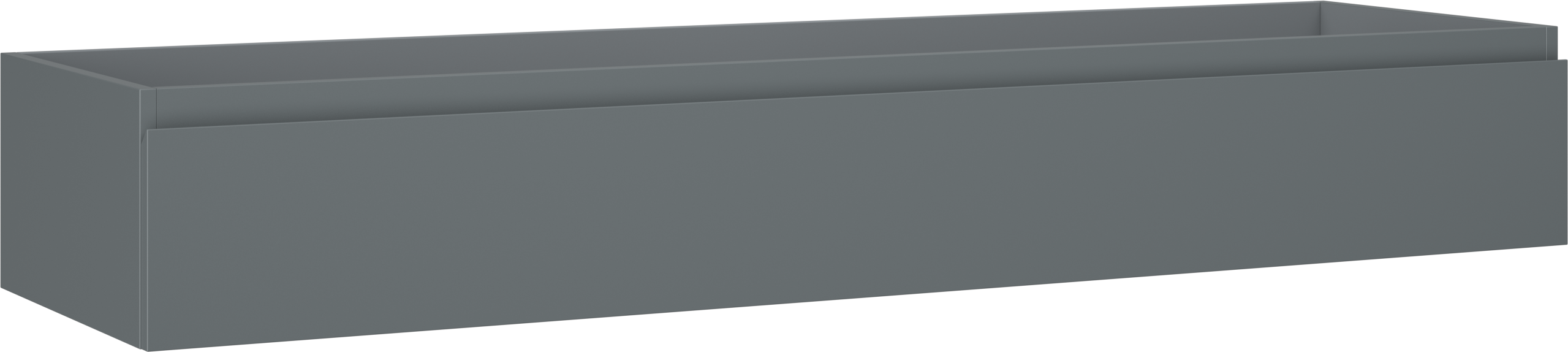 Mexen Orio szafka łazienkowa podumywalkowa 160 cm, 1 szuflada, grafit mat - 91A10-16023-1-BF66