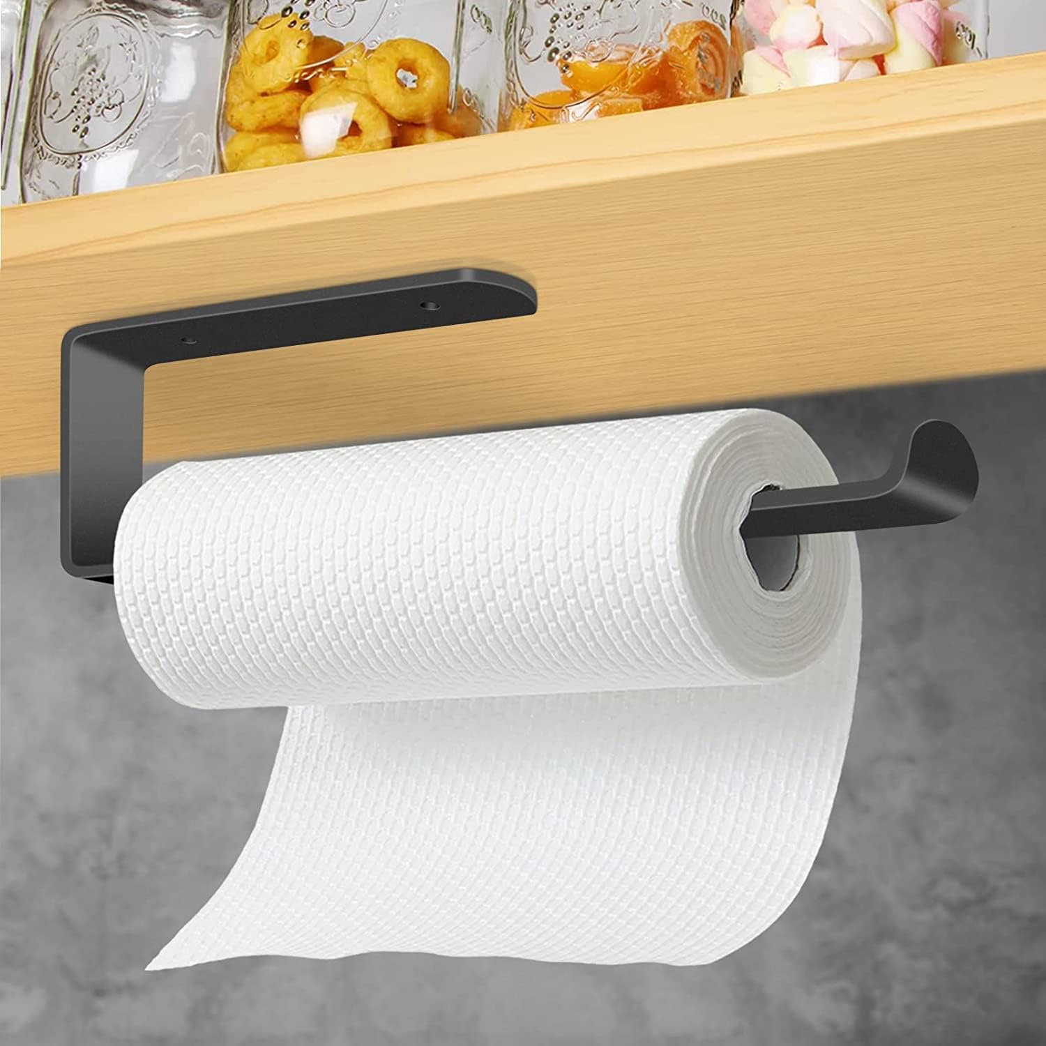 Uchwyt na ręczniki papierowe, uchwyt na ręczniki papierowe w rolce, uchwyt na ręczniki papierowe pod szafką, dozownik ręczników papierowych | Supp