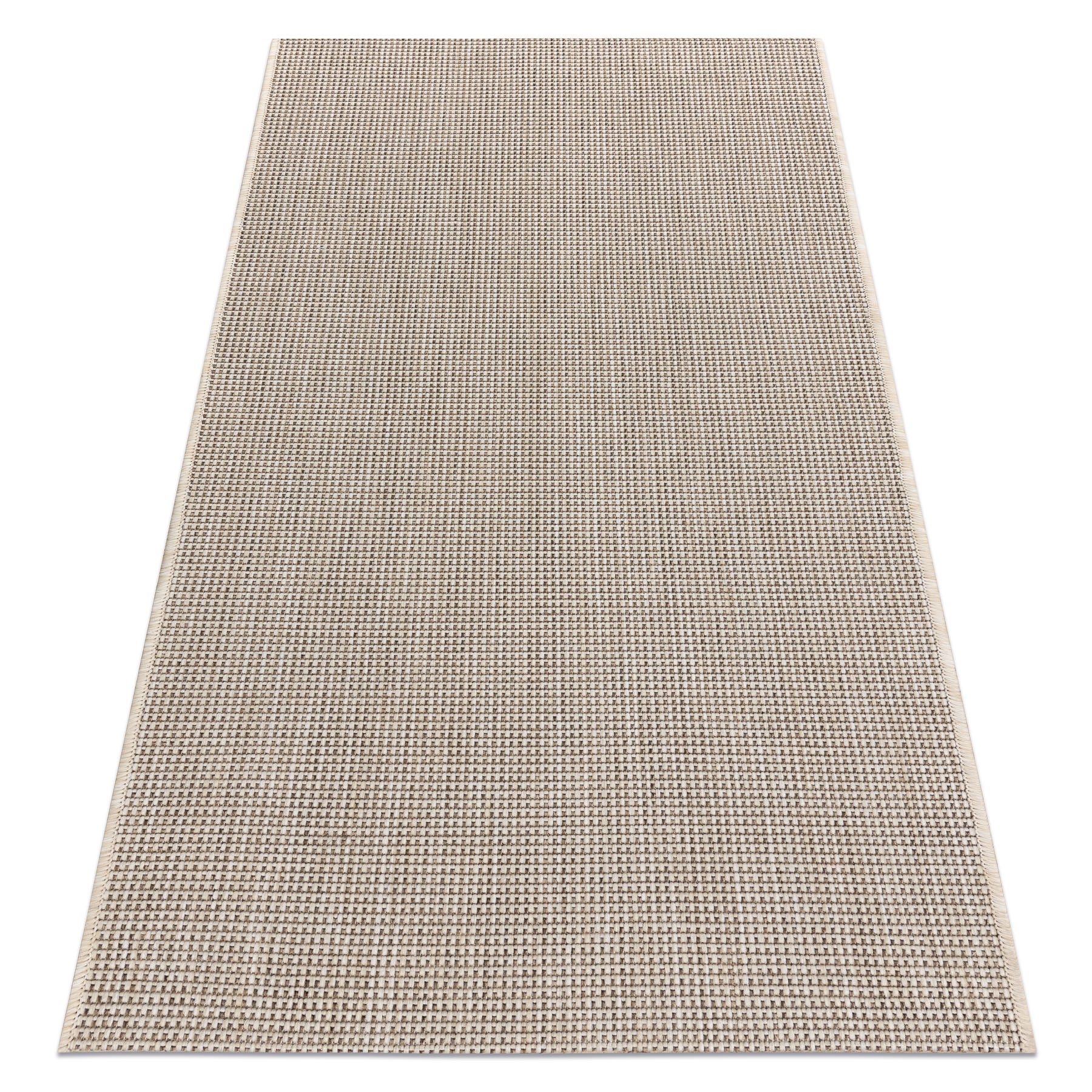 DYWAN SZNURKOWY SIZAL FLOORLUX 20580 gładki, jednolity, jednokolorowy - szampański / taupe 200x290 cm