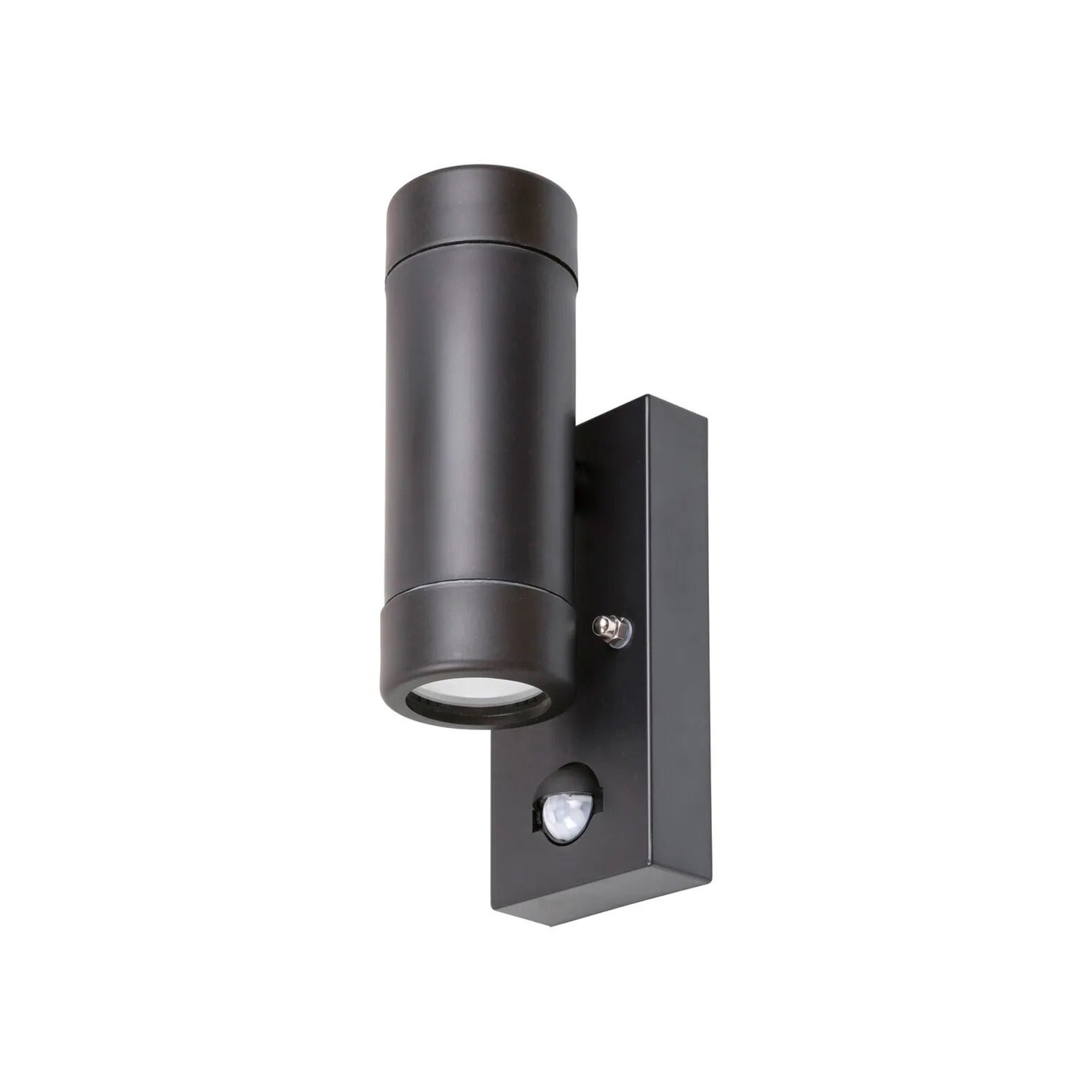 Kinkiet zewnętrzny z czujnikiem Medina czarny 1xGU10x10W wym:21,5x7x9,5cm IP44 Rabalux