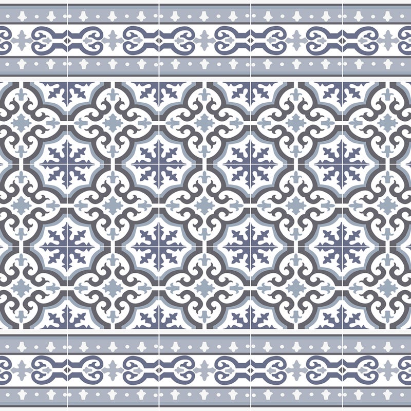 Dywan winylowy Jeanette 50x100 cm - antypoślizgowy PVC, winylowy do kuchni lub salonu, zmywalny, wodoodporny styl