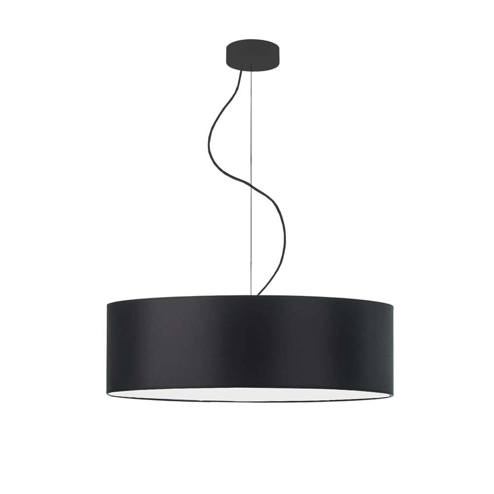Lampa sufitowa żyrandol lampa wisząca z abażurem walec 60 cm BLUES